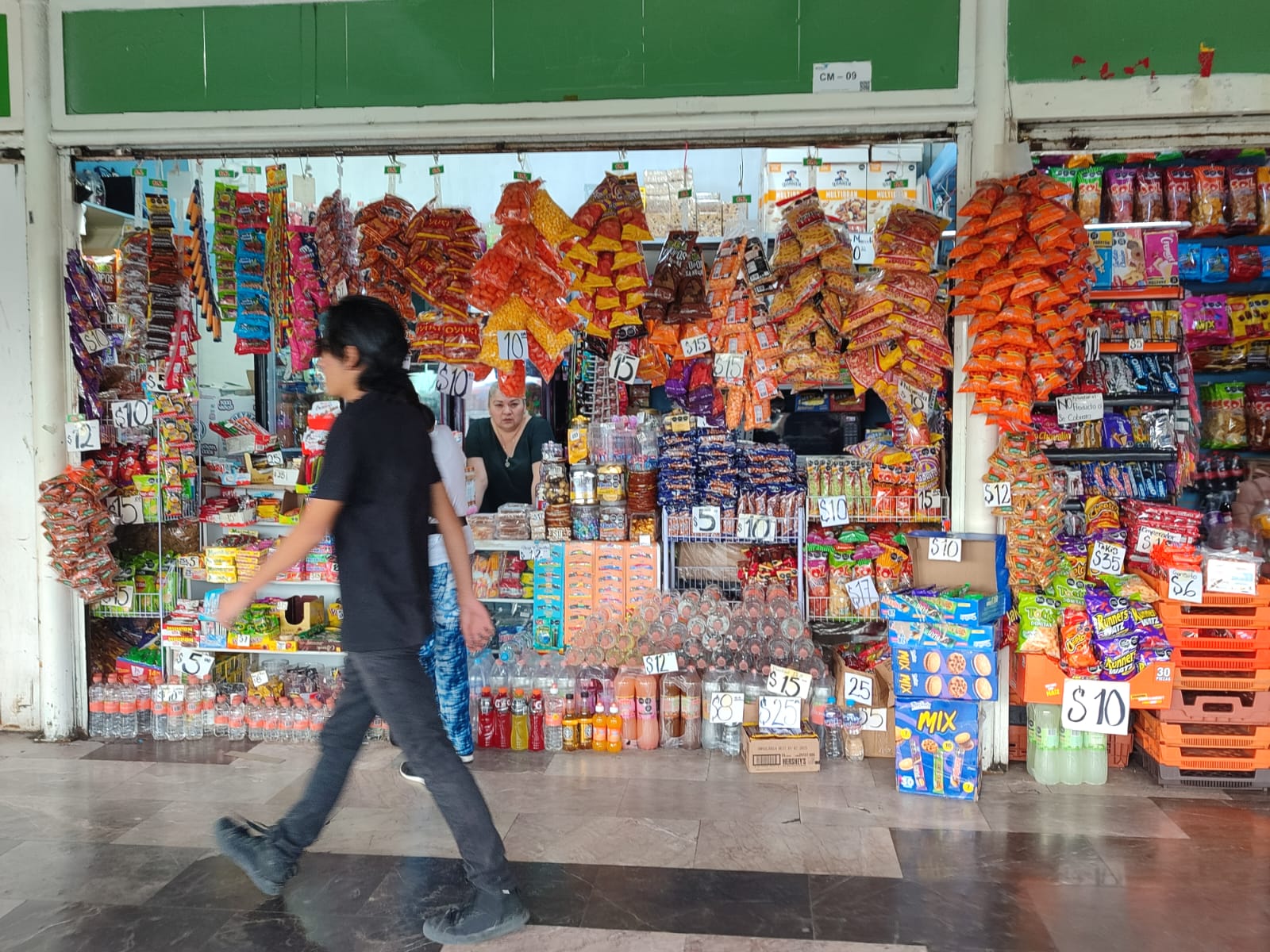 expendio de comida chatarra en Mexico