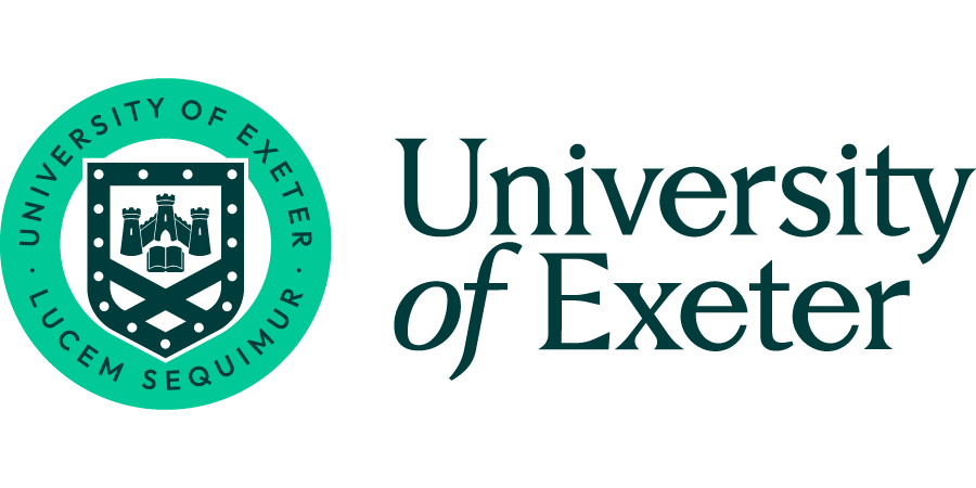 The logo for the University of Exeter.