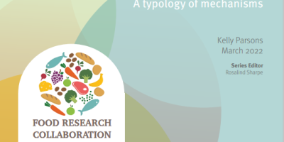 12 tools for connecting food policy: A typology of mechanisms