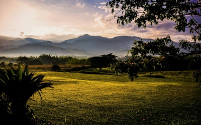 Photo of the countryside in Colombia. Photo by Jeremy Stewardson via Unsplash.