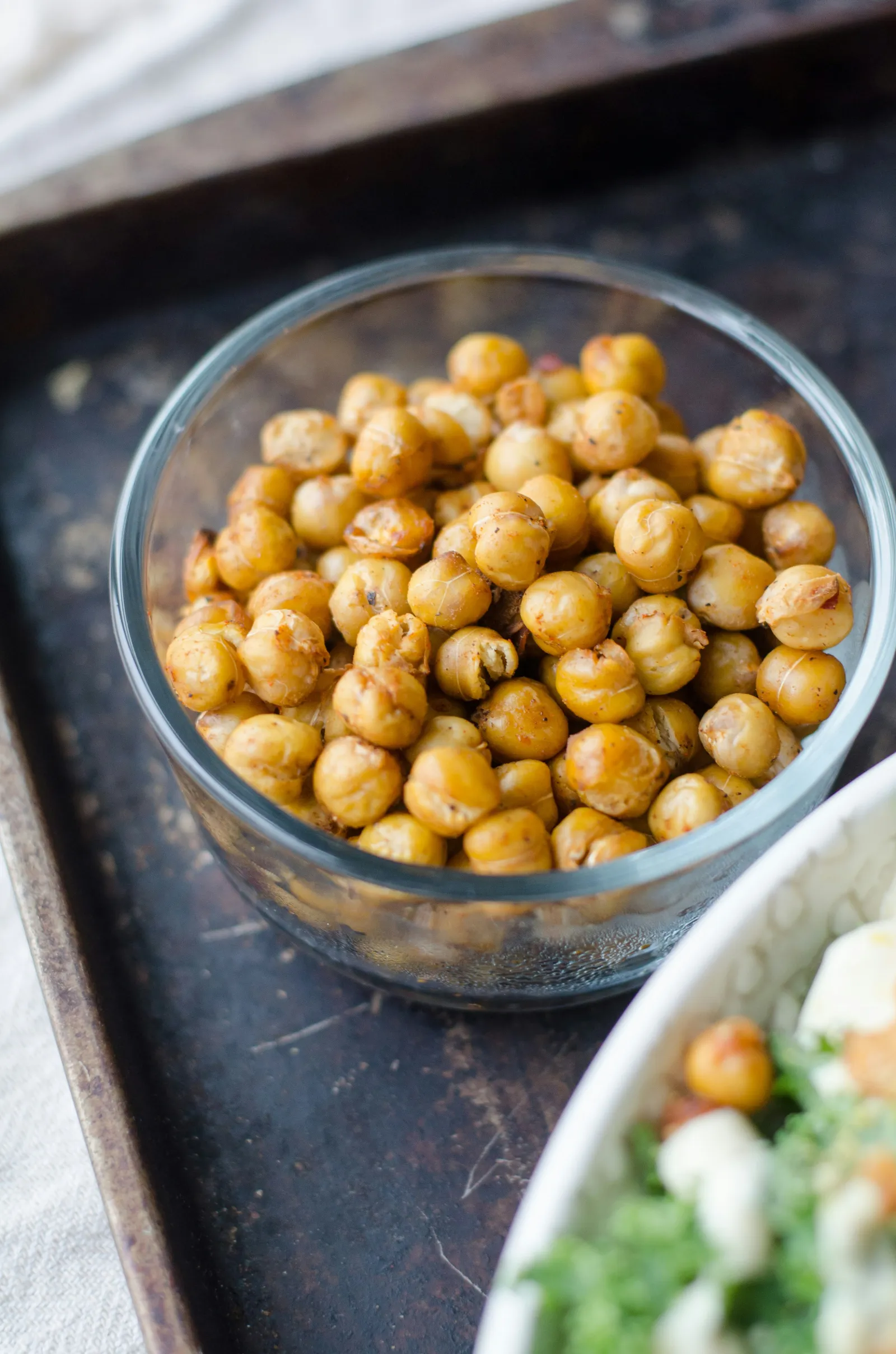 A bowl of cooked chickpeas. Photo by Deryn Macey via Unsplash.