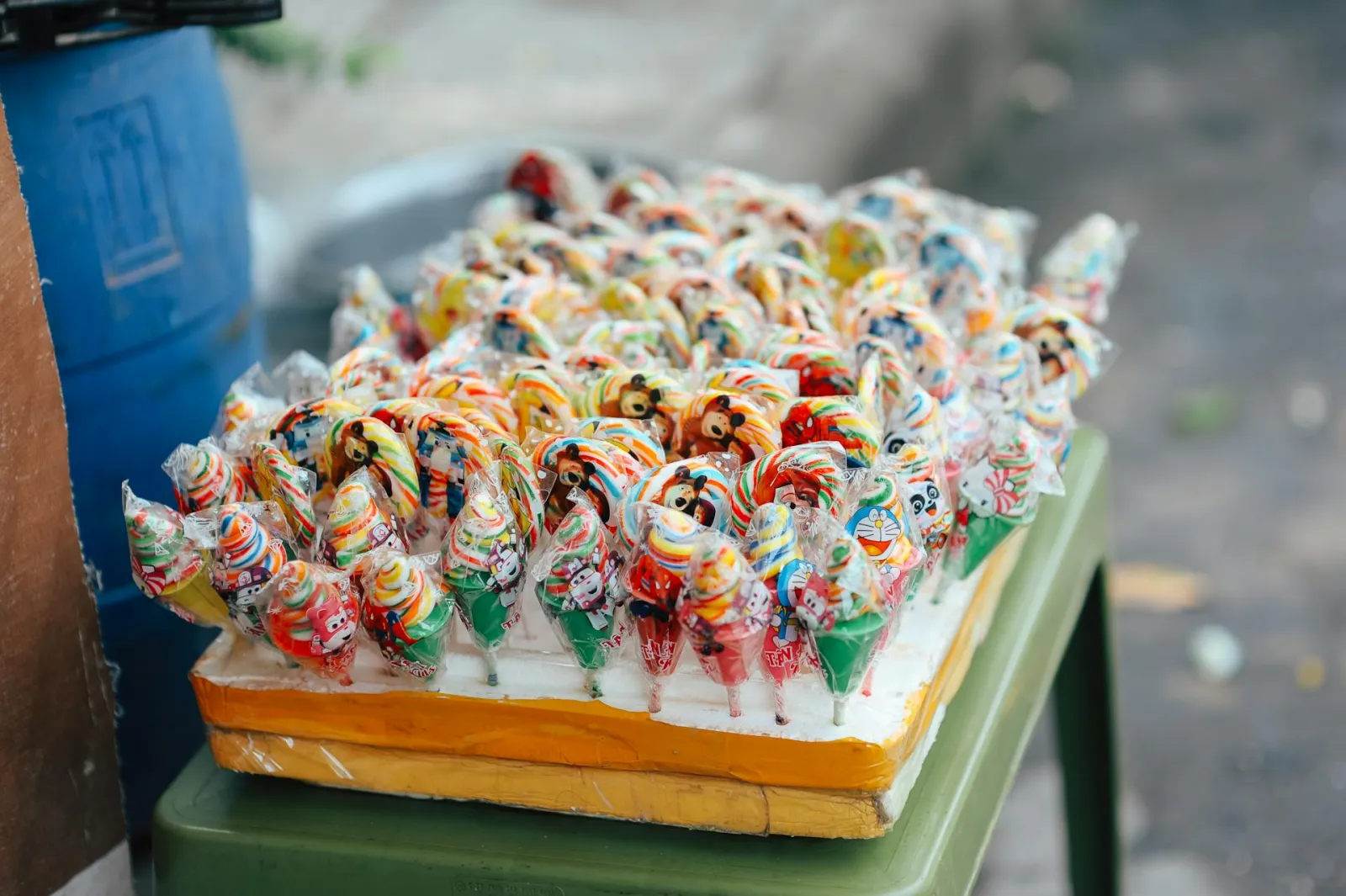 A container of lollipops. Credit Thang Nguyen via Pexels