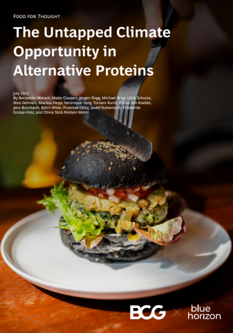 Food for Thought: The Untapped Climate Opportunity in Alternative Proteins