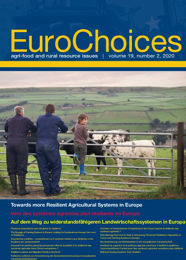 EuroChoices journal cover