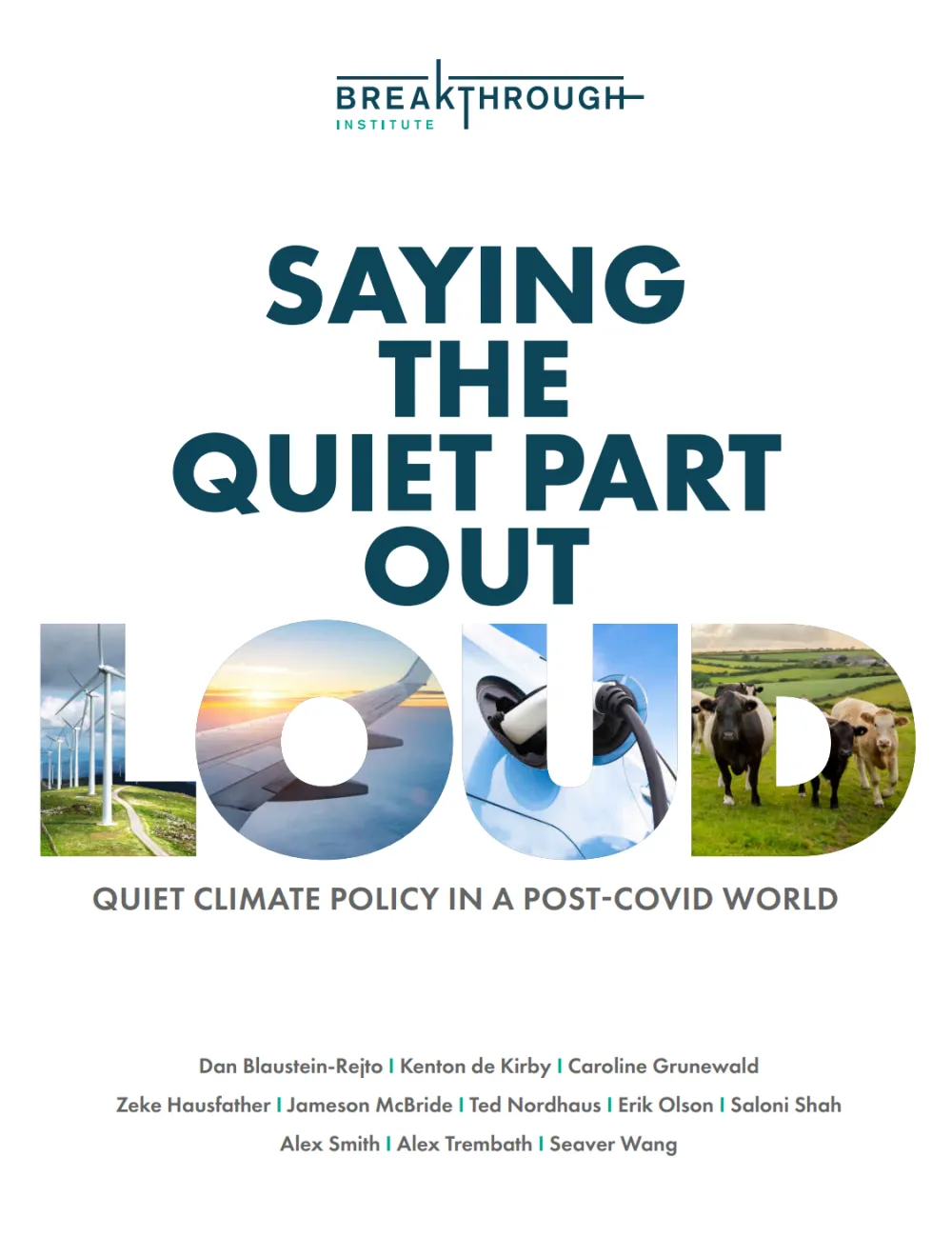 Saying the quiet part out loud - report cover
