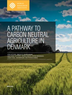 A pathway to carbon neutral agriculture in Denmark
