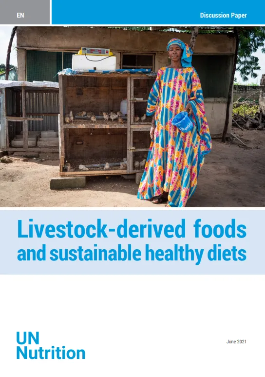 Livestock-derived foods and sustainable healthy diet