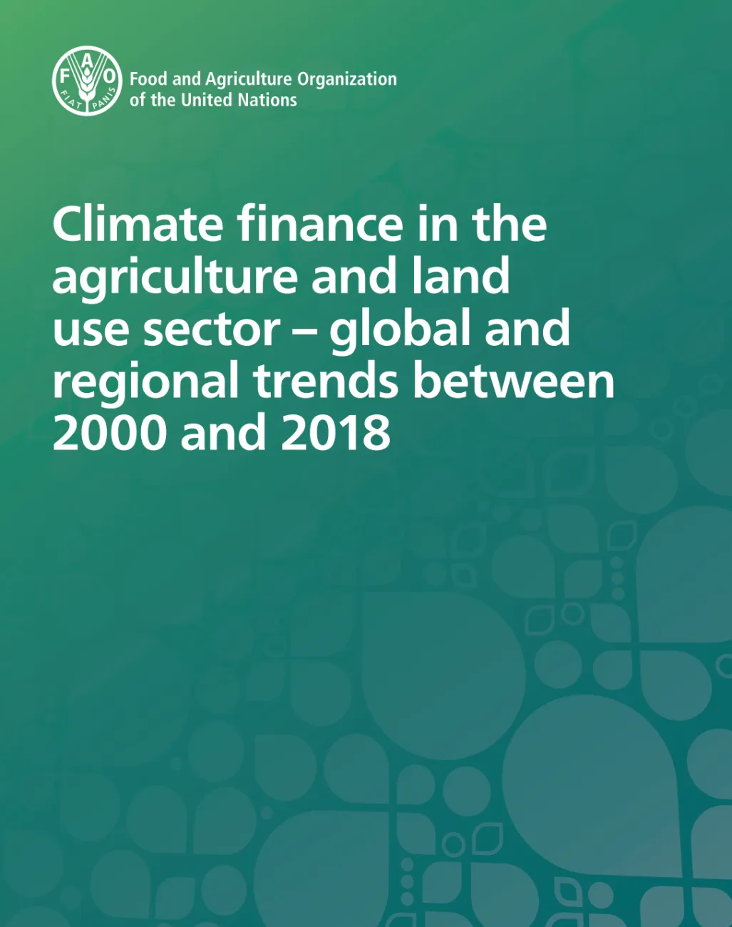 Climate finance in the agriculture and land use sector