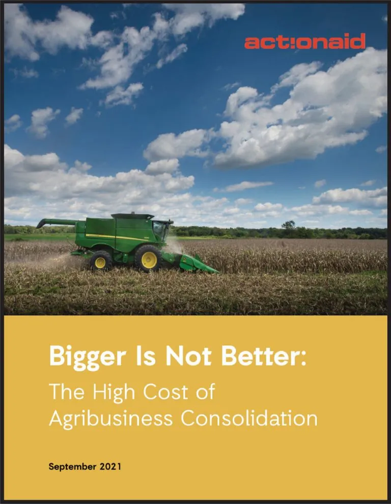 The high cost of agribusiness consolidation in the US