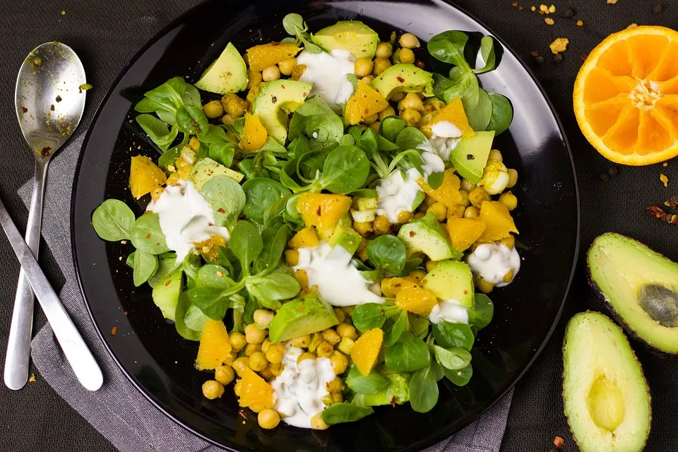 Image: Einladung_zum_Essen, Salad chickpeas orange, Pixabay, Pixabay Licence