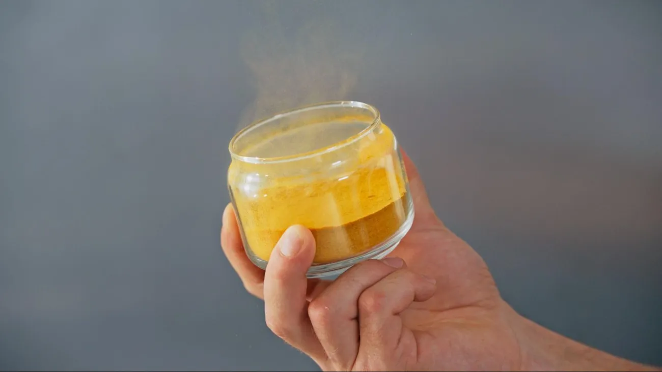Image: Solein powder. Solar Foods Media Materials.