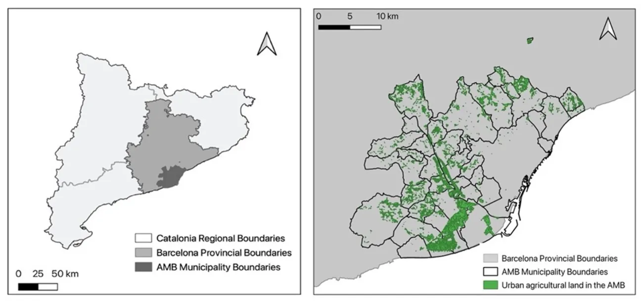 Agricultural land the AMB