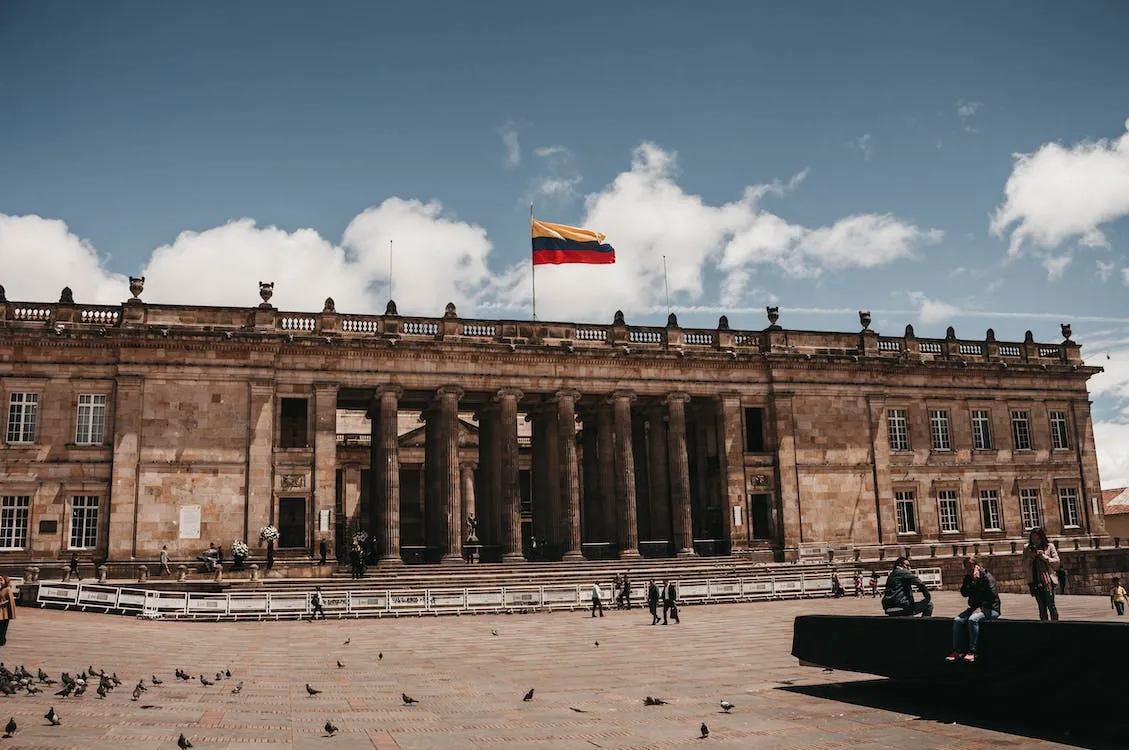 People Walking at the Plaza de Bolívar, Bogotá, Colombia. Image credits: Jose Vasquez, Pexels, Pexels Licence