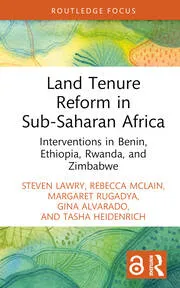 Cover of the book Land Tenure Reform in Sub-Saharan Africa by Steven Lawry et al.
