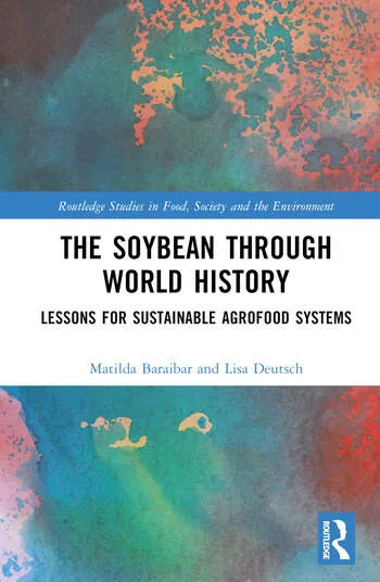 The cover of The Soybean Through World History