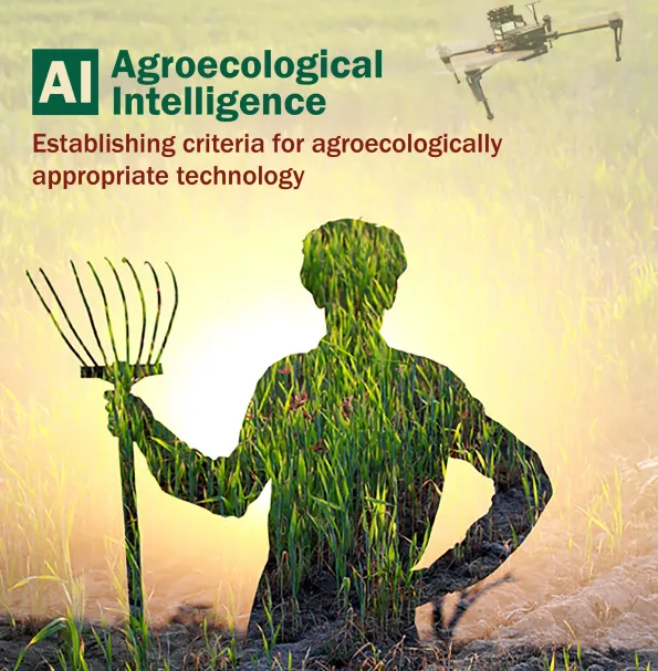 The cover of the agroecological intelligence report