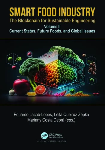 Image: Front cover of book titled “smart food industry”