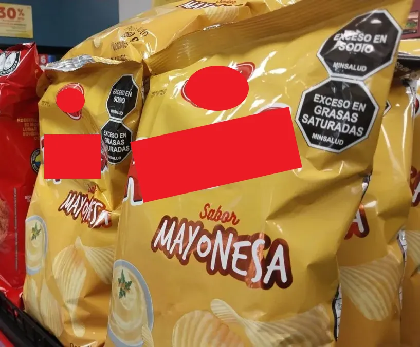 front-of-package label in Colombia