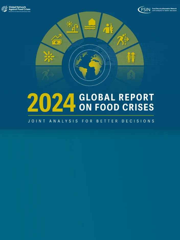 Report front cover titled Global Report on Food Crisis