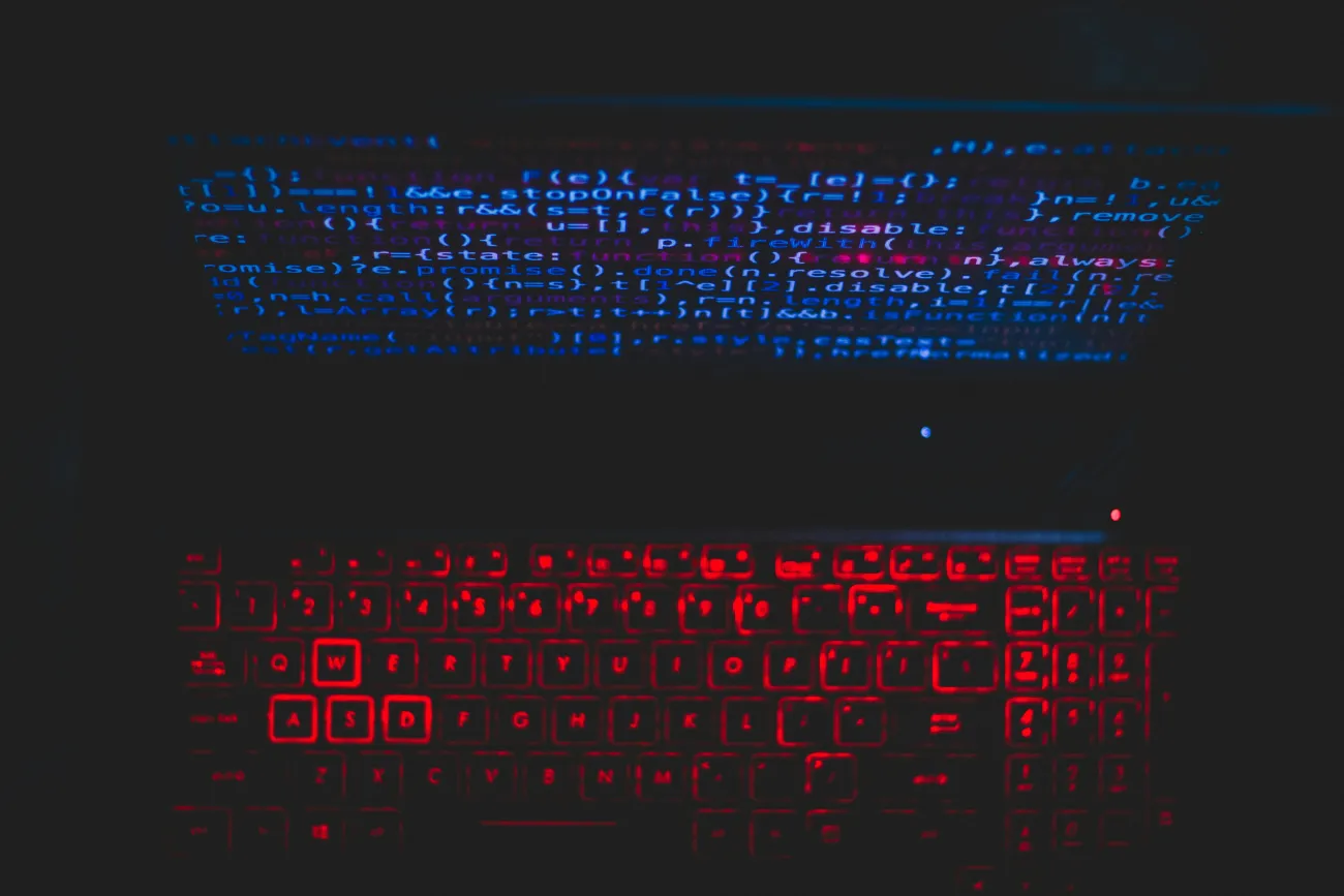 Photo of a computer showing code. Credit: Rahul Pandit. 