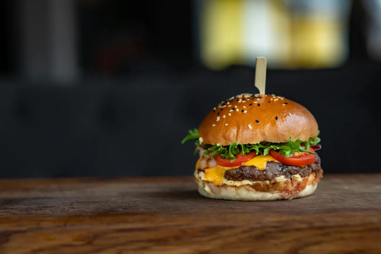 Picture of hamburger