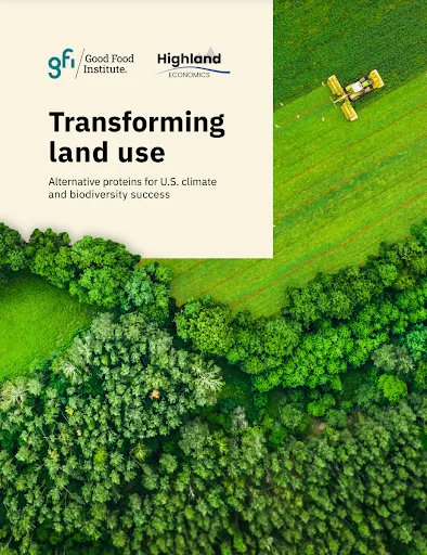 Cover photo with field and forest