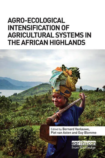 Photo of woman in African highlands. 