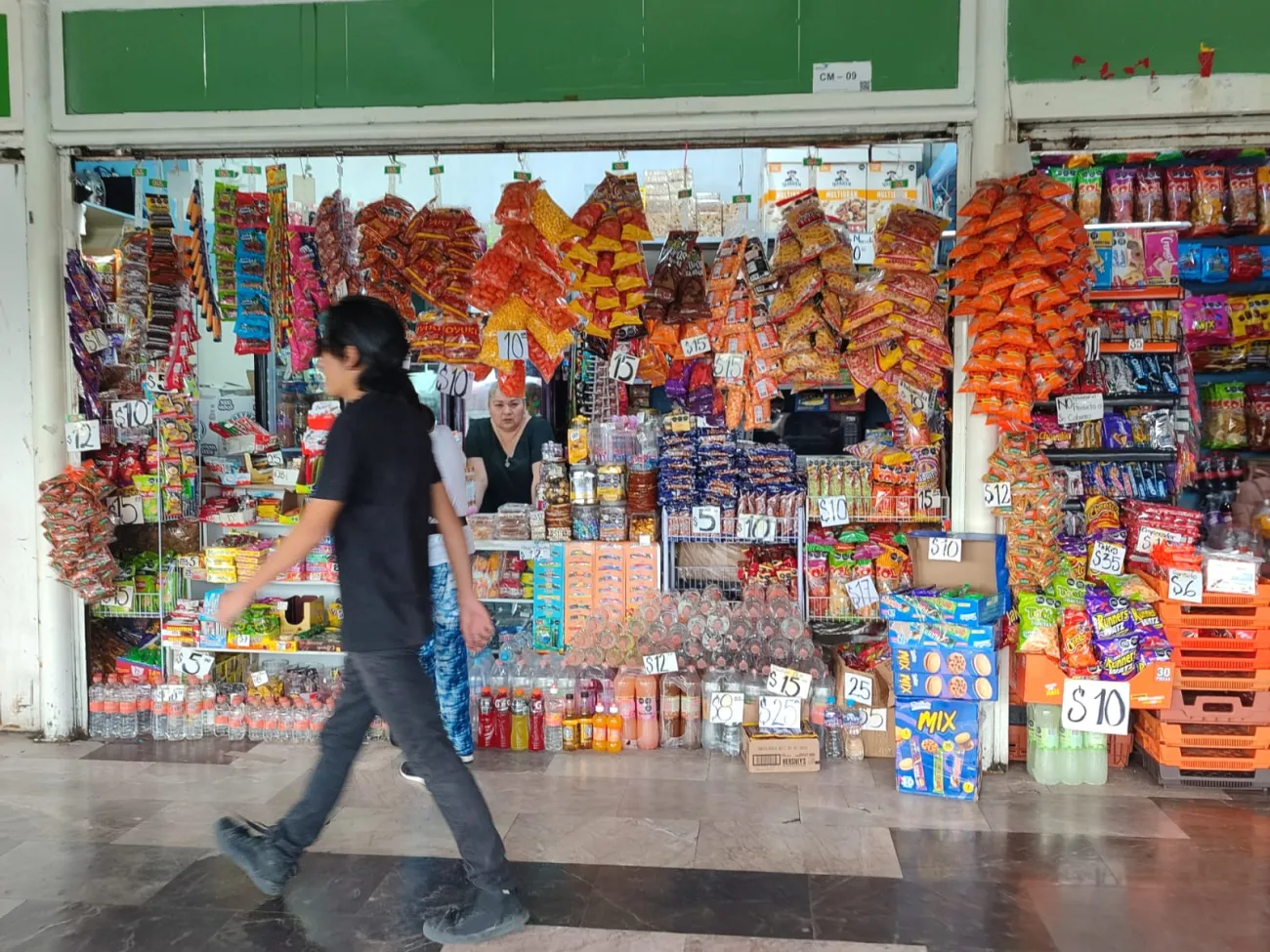 expendio de comida chatarra en Mexico
