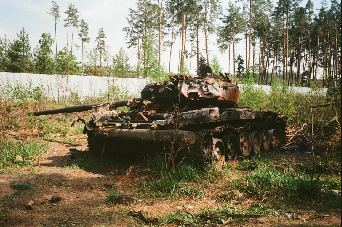 Picture of tank in Ukraine. Credit: Mykhailo Volkov via Pexels
