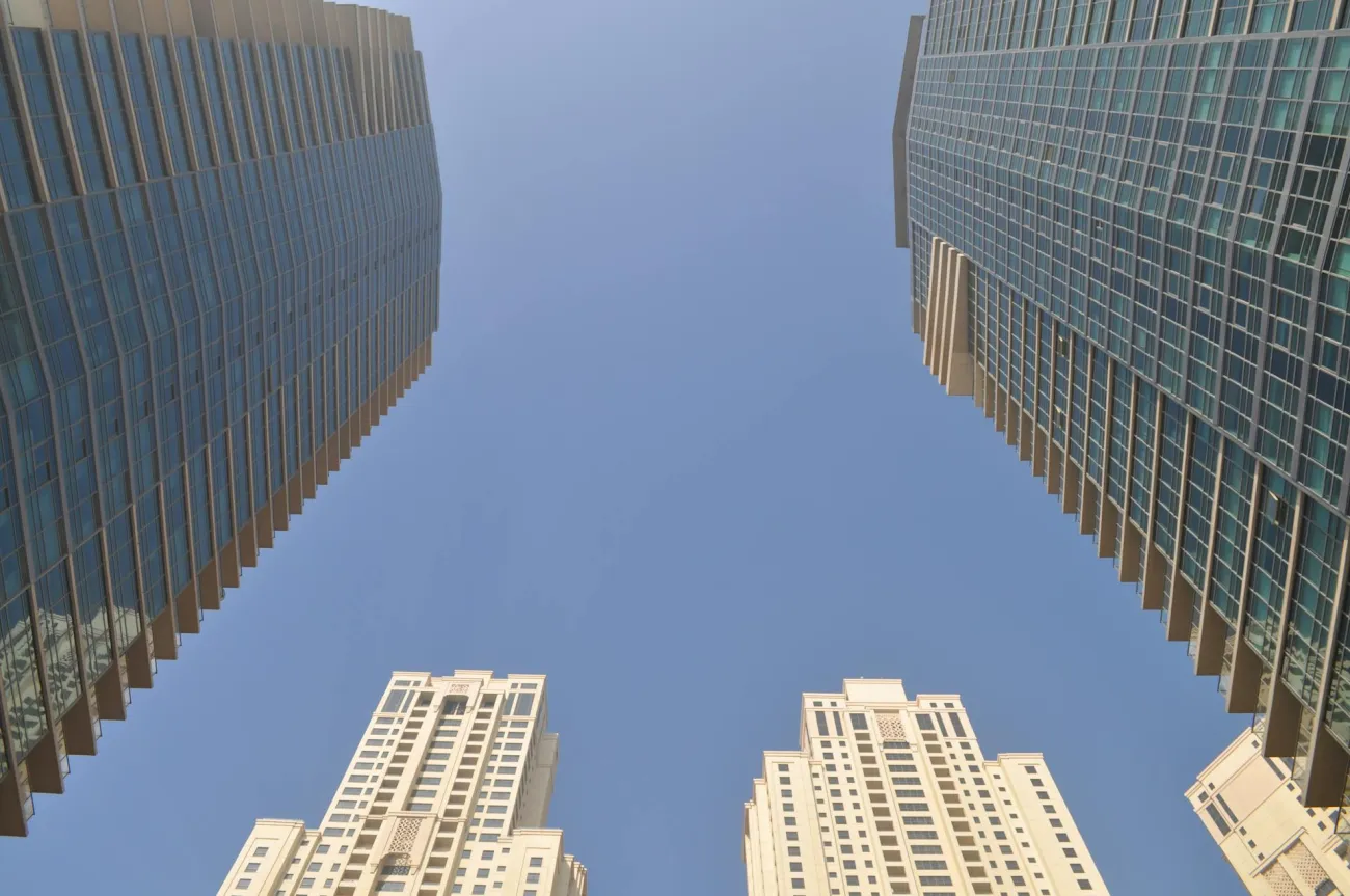 Sky scrapers. Credit: Jan Dubanek via Pexels
