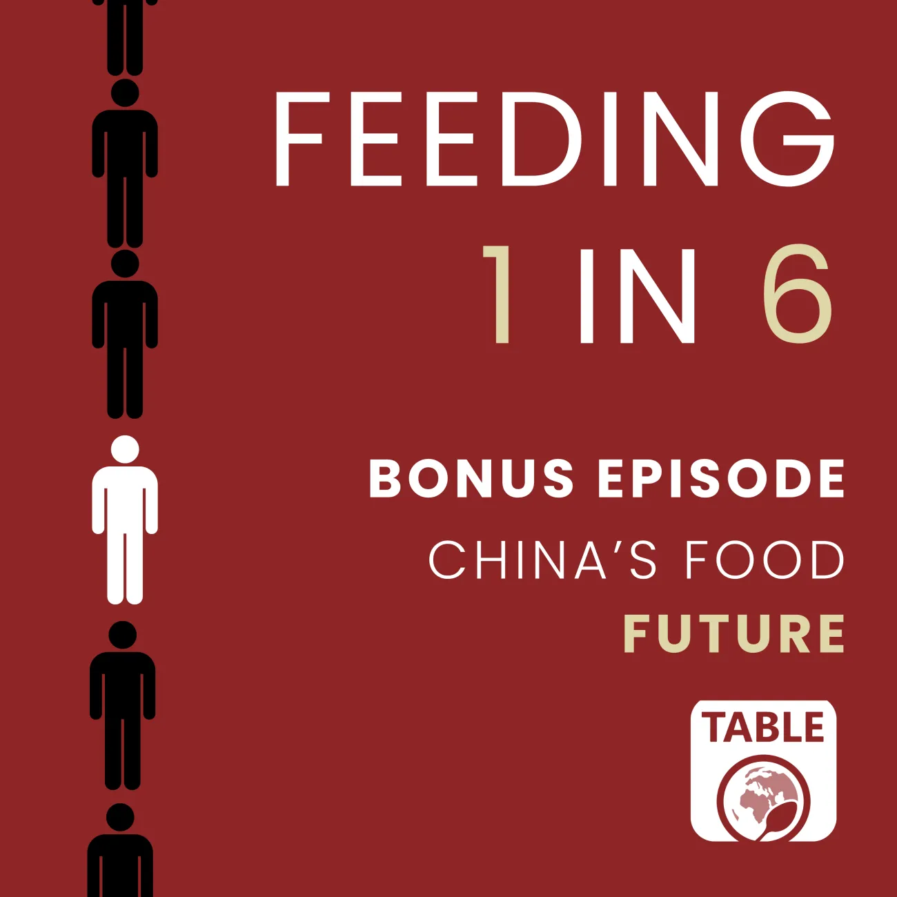 A tile for the podcast "Feeding 1 in 6" bonus episodes