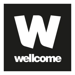 The logo for the Wellcome Trust (in black)