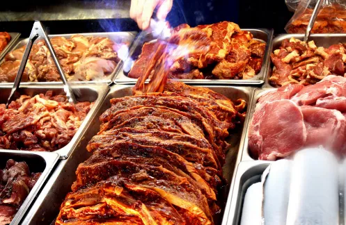 Photo: Livingasart, Buying Meat Two, Flickr, creative commons licence 2.0