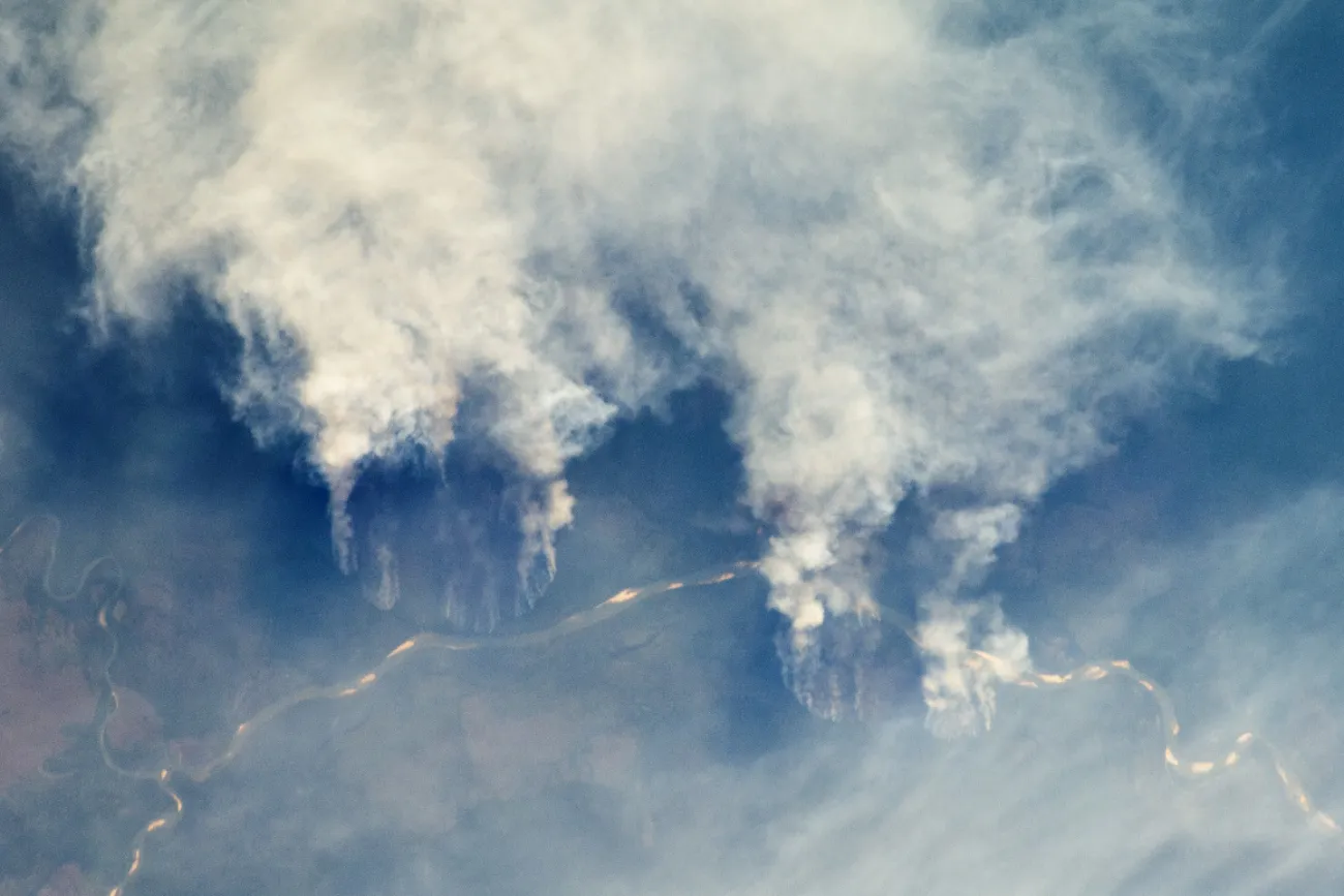 Image: NASA Earth Observatory, Fires along the Rio Xingu, Brazil, Flickr, Creative Commons Attribution 2.0 Generic
