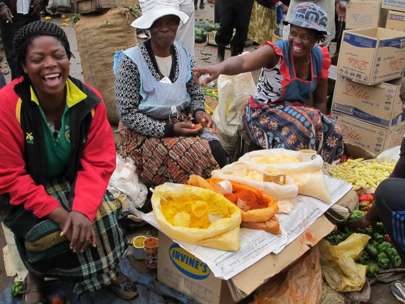 Image: Shack Dwellers International, 2010 market Harare Zimbabwe, Wikimedia Commons, Creative Commons Attribution 2.0 Generic