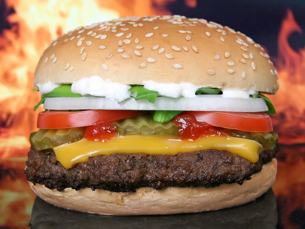Shutterbug75, Hamburger Burger Barbeque, Pixabay, Pixabay Licence