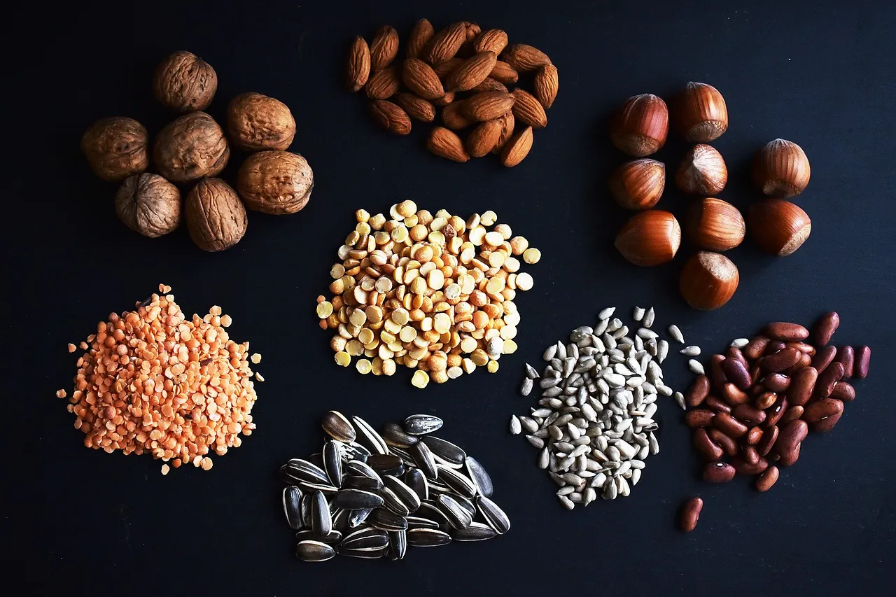 Image: zuzyusa, Legumes nuts health, Pixabay, Pixabay License 