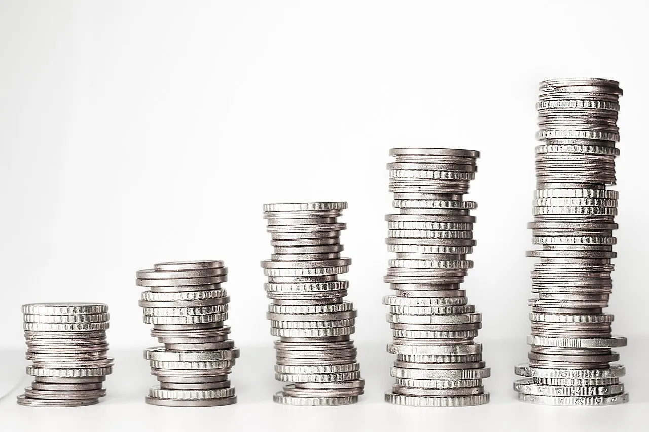 Image: kschneider2991, Money tower coins, Pixabay, Pixabay licence