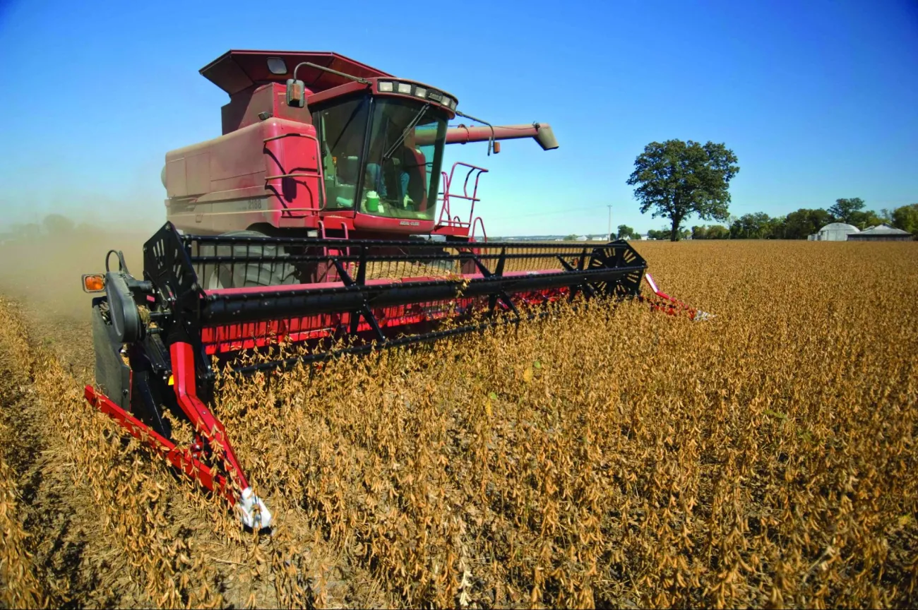 Image: United Soybean Board, Soybean harvest, Flickr, Creative Commons Attribution 2.0 Generic