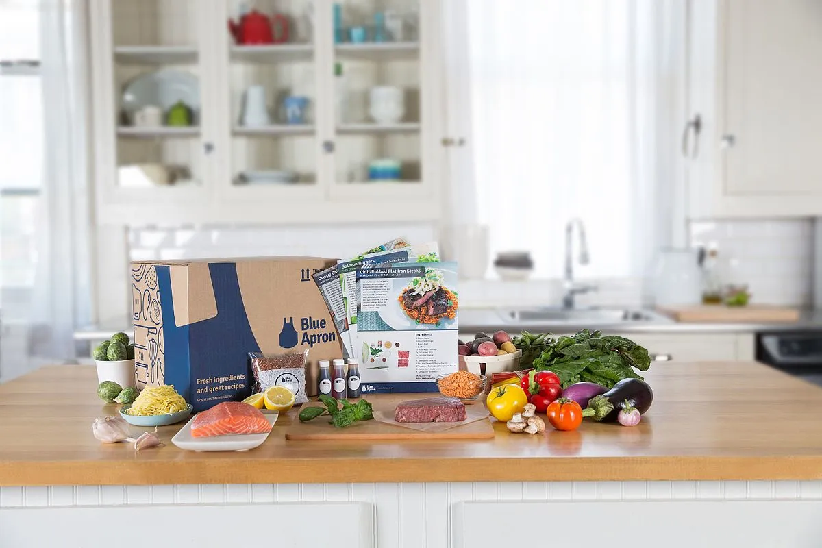 Image: Louise.ward, Blue Apron meal kit, Wikimedia Commons, Creative Commons Attribution-Share Alike 4.0 International