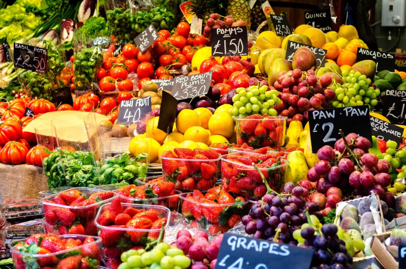 Image: Garry Knight, Fruit and veg, Flickr, Creative Commons Attribution 2.0 Generic