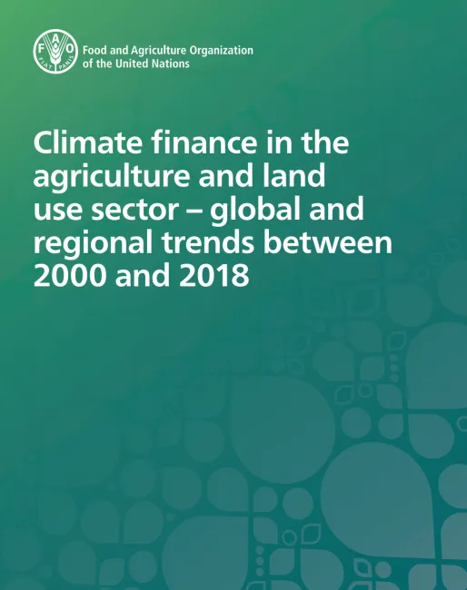 Climate finance in the agriculture and land use sector