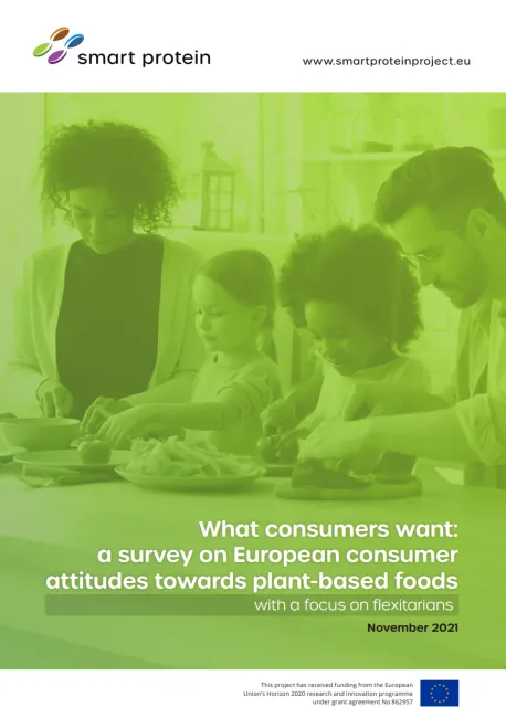 What consumers want: a survey on European consumer attitudes towards plant-based foods with a focus on flexitarians