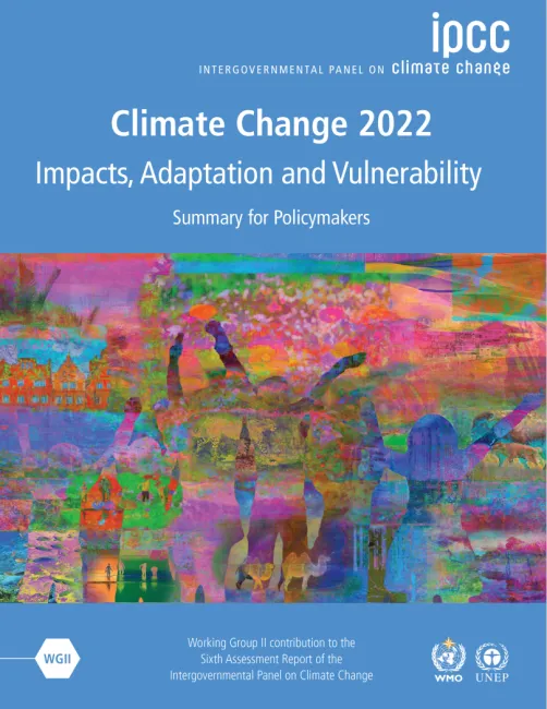 IPCC report cover