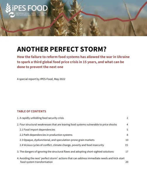Another perfect storm?