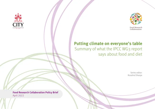 Putting climate on everyone’s table