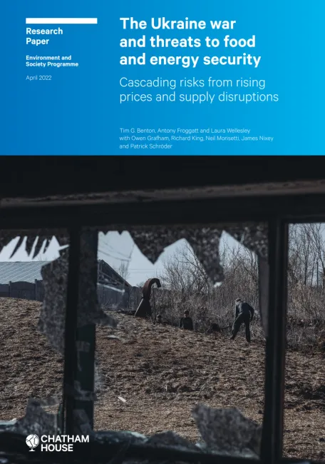 The Ukraine war and threats to food and energy security