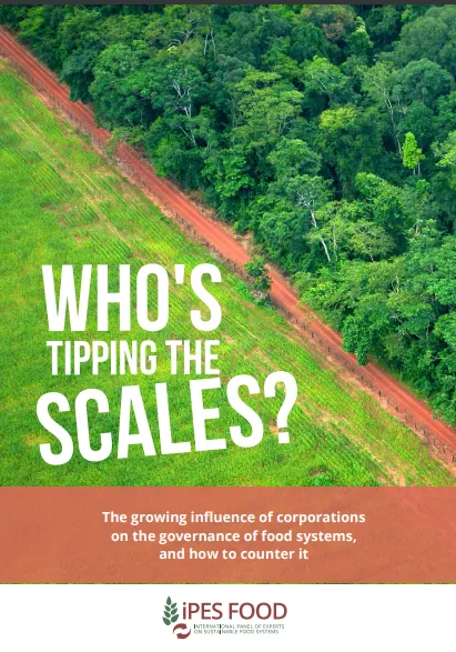 whos tipping the scale report cover