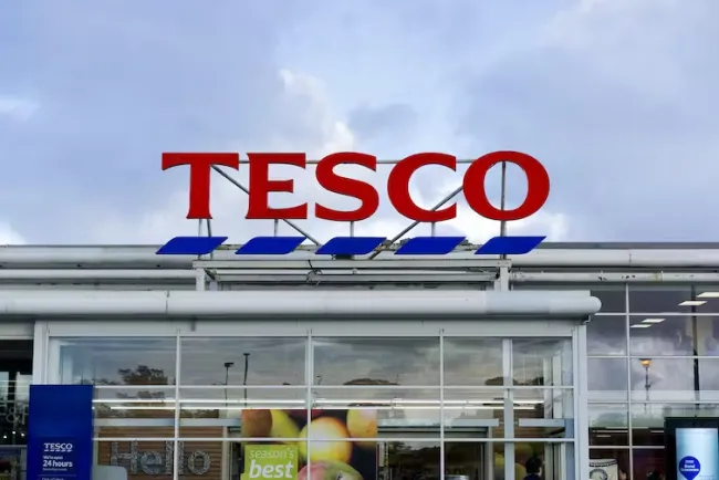 Photo of Tesco shop. Image via The Conversation