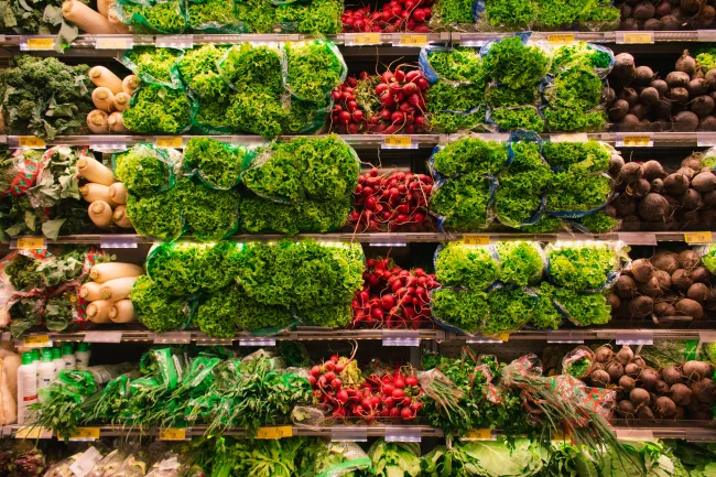 Fruit and veg market. Credit: Matheus Cenali
